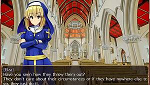 Rough massage turns into intense masturbation in Key of Egg hentai!