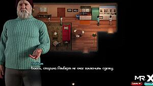 I please my wife with assfucking in this anime hentai