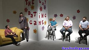 Orgy-Loving Gay Hunk Feels Intense Pleasure During Tagteaming