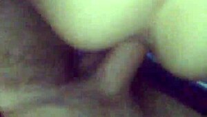 Lil freak shows off small tits