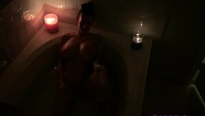 brooke enjoys a hot bath before getting some dick 😏