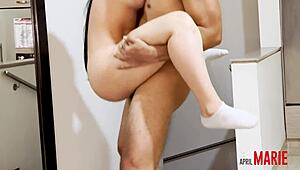 lucky guy fucks hot teen ass in usa