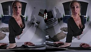 listen to my orders in dark vr room for shaved pov handjob blowjob hardcore