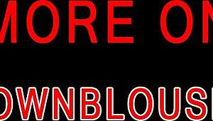 Voyeur Downblouse Clip Captures Sneaky Glances in Public Hidden Moments