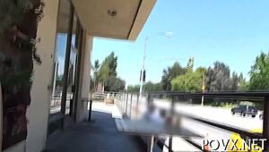 Tight Shaved Pussy Gets Nailed in POV Blowjob