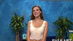 Wild massage sex with a teen getting fucked hard!