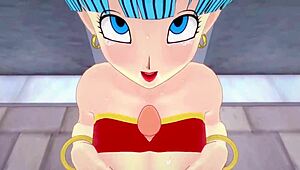 Bulma's MILF Costume in Dragon Ball Z Fantasy
