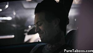 man, i got this tattooed goth babe bent over doggystyle assfucked!