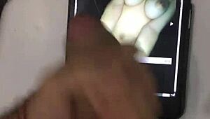 Cumtribute for bigcockgirls123 features a petite 18+ babe with cute boobs getting a handjob on her big cock and monster cock, ending in a cumshot.