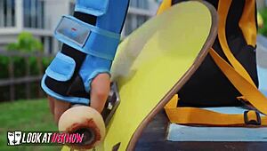 Cute blonde Alice Pink craves Peter Green's big cock deep inside her