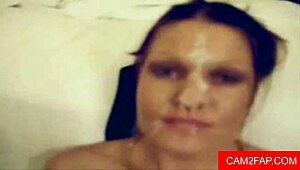 I-I g-got an amateur handjob and blowjob ending in a messy facial cumshot