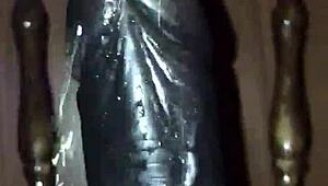 i'm taking the big dildo deep inside me with toys