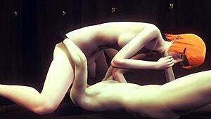 In this uncensored hentai, Ben 10's Gwen dives into a wild 69 with anal creampie in Japanese cosplay