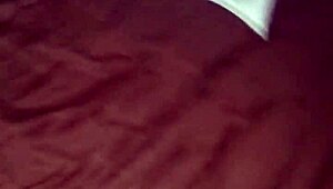 latina amateur explores her body gently