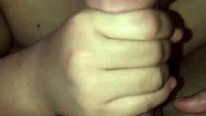 I sucked my delicious stepfather's cock in an intense oral session that went on for hours, making him moan loudly.