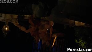 Hot delilah strong fucks outdoors and gets a facial 😈