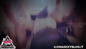 Hey, insatiable Italian dialogues for jerk off fun