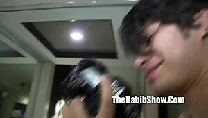 Petite SummerKnight gets drilled by Derek Forreal in a hot ghetto photoshoot session.