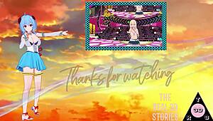 Petite Young Babe In Hentai POV Blowjob Handjob Sex Cumshot Uncensored Gameplay