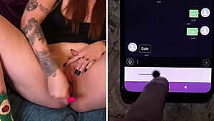 He controls my orgasms from work and makes me squirt