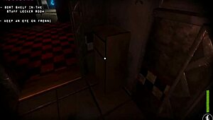 Girl Fucks Guy in Hentai Game with Ripped Clothes and Teasing.