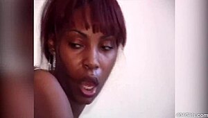 the trophy winner celebrates in a group webcam setting