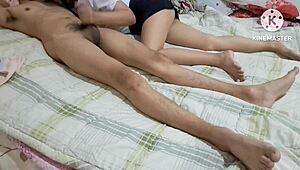 Thai Student Takes Massage Job In Homemade Clip