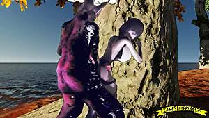 demons banging that big ass hard