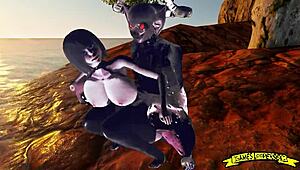 demons banging that big ass hard