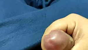 the girl enjoys a casual masturbation session leading to a big cumshot