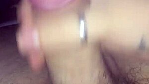 Bisexual guy jerks off and cums