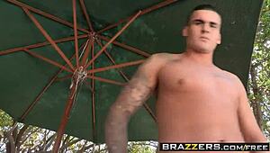 Kiara Mia and Clover star in Brazzers where she takes control with her confident presence