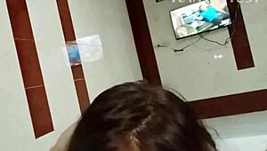 Wow, check this pretty Pinay chick in a hot blowjob compilation, part 1! 😍