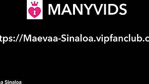 maevaa sinaloa - young blonde babe fucked hard outdoors with creampie