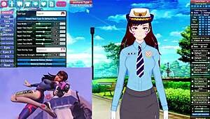 i fucked d va in the room, she deepthroated me so good