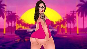 Big asses like these you have to jerk off to blah gigi and woe alexandra in a big ass booty cartoon parody mash up