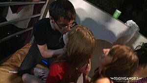 Good Looking Babes Enjoy Party Fun