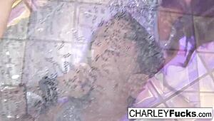 charley chase performs a solo on a bar stool