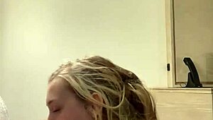 He butted in my mouth when I went to gag world