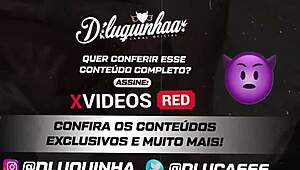 Brazilian Brunette Sucks Big Dick