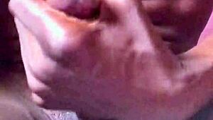 orgasm from masturbation with cock and ass