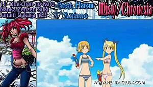 top 10 best ecchi anime harem in hd