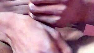 orgasm from masturbation with cock and ass