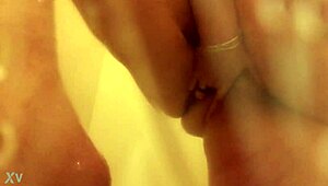 a casual video of horny fingering and squirting