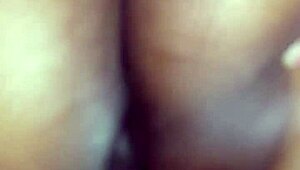 Ebony BBW Rides Black Cock Wildly