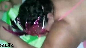 Suggestive Massage Turns Into Wild Action in Her Mouth