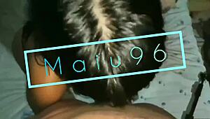 Cinday01 engages in oral sex.