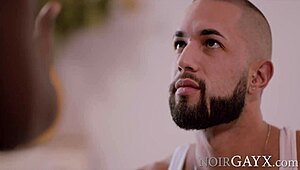 peekaboo i see your big black cock devin trez sucks gus del rey bareback