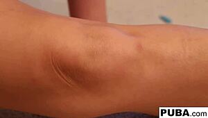 Lesbian babes Samantha and Cassidy explore bondage and oral sex