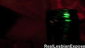 WINE NIGHT TURNS INTO LESBIAN FUN!